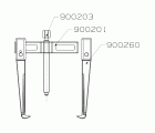 EXTRACTOR FORZA SERIE 9000 DE 2 PATAS